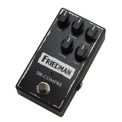 Friedman Sir-Compre Optical Compressor with Overdrive - Black image 1