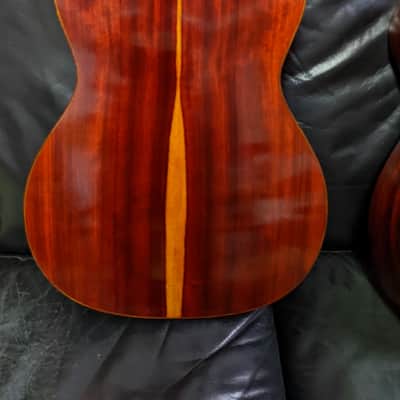Handmade OM Padauk wr Cedar KK Trinity pro Wide Nut 12 Fret fingerstyle image 6