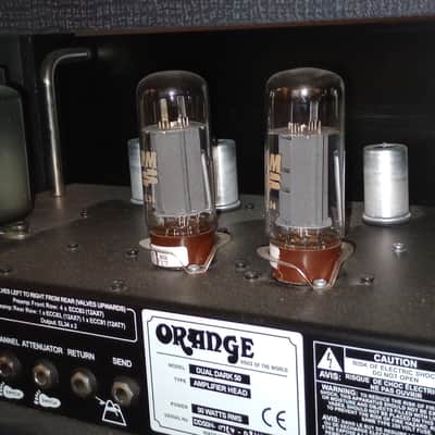Orange Dual Dark 50 2-Channel 50-Watt Guitar Amp Head 2014 - 2023 - Black image 11