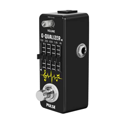 Pulse Technology G-Qualizer PT-17A Mini Guitar 5-Band Graphic Equalizer EQ Pedal image 3