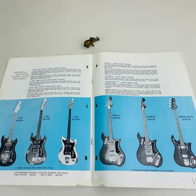 Hagstrom Guitars Catalog 1968 image 4