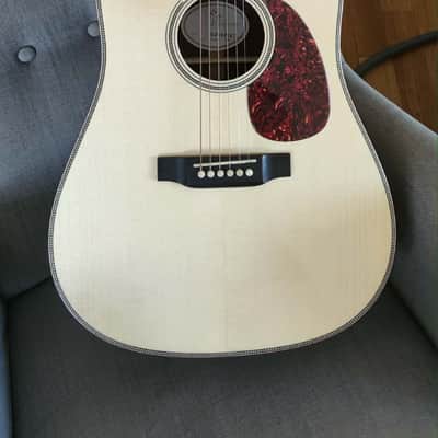 Hsienmo European Spruce- Cocobolo custom Dreadnought image 6
