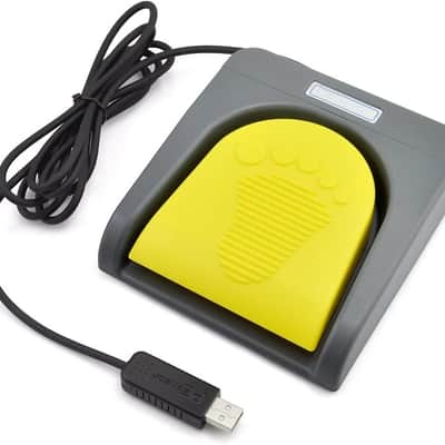 USB Single Foot Switch Control One Key Customized Computer Keyboard Action Pedal HID image 1