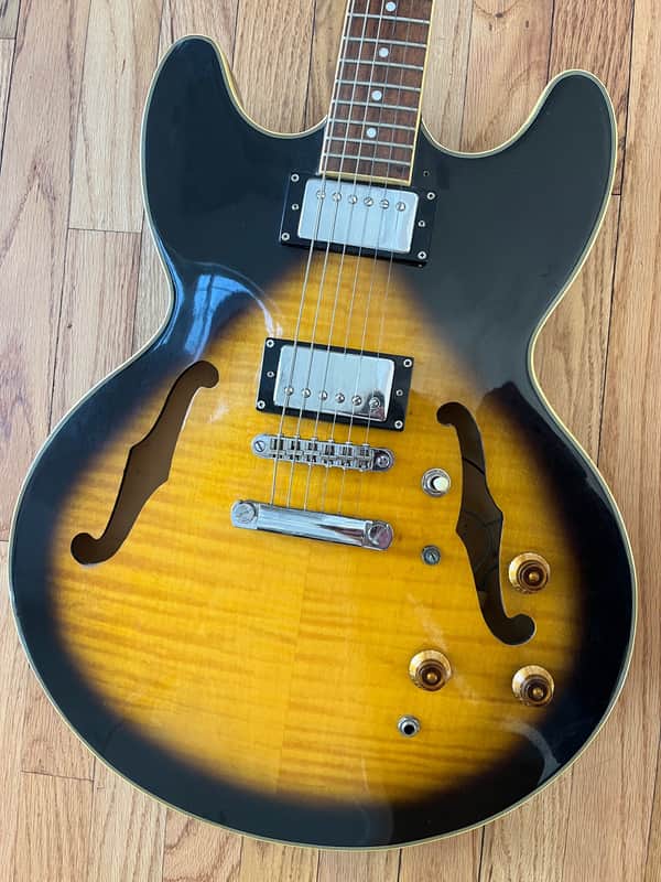 Jay Turser 335 1990s-2000s - Tobacco burst image 1