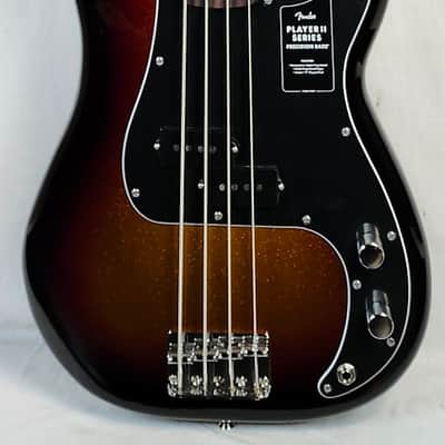 Fender Limited Edition Player II Precision Bass, Rosewood FB, Sparkle 3-Color Sunburst image 9