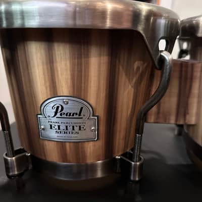 Pearl PBW300DX/510 Elite 7 / 9" Thai Oak Bongos image 6