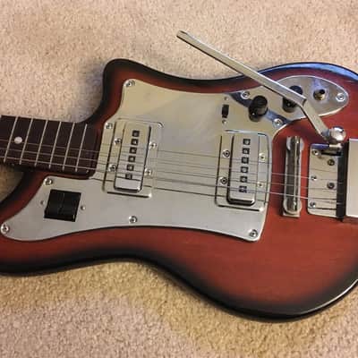 1960s Teisco Columbia Electric Guitar Surf Guitar image 3