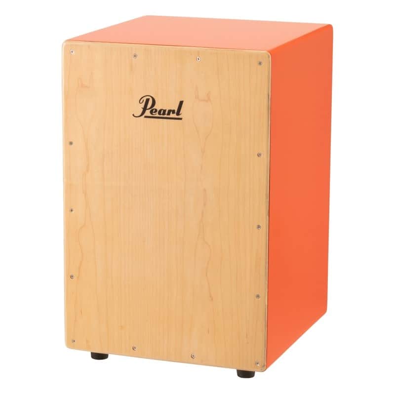 Pearl PCJ-CVC/SC #FO [Color Box Cajon / Fire Orange] [Limited Edition! Soft Case Included] image 1