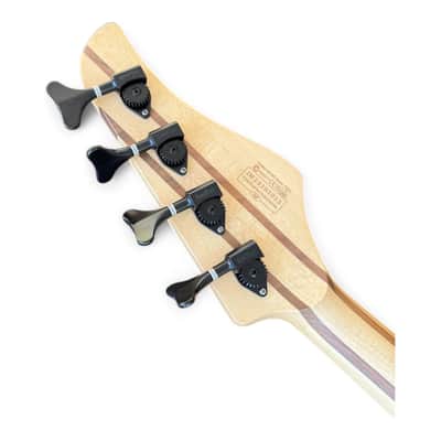 Schecter Reaper-4 Bass Guitar - Natural Satin image 9