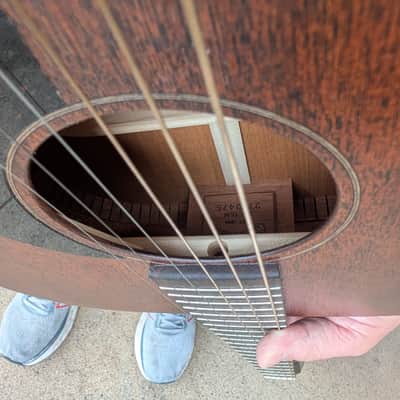 Martin 00-15M - Natural  All Mahogany body image 9