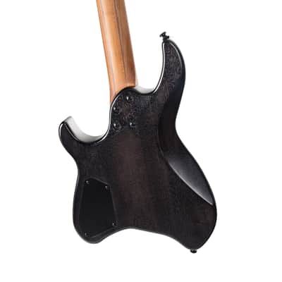 Cort Space G6MS Semi Gloss Trans Black w/Gigbag (B Stock) image 4