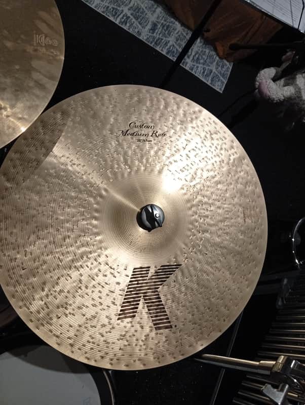 Zildjian 20" K Custom Medium Ride Cymbal 1995 - Present - Traditional image 1