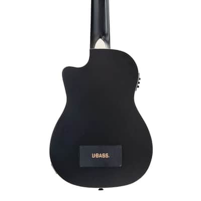 Kala U-Bass Journeyman Mahogany - Black - With Case image 3