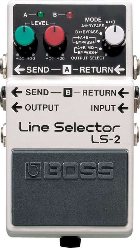 Boss LS-2 Line Selector & Power Supply Pedal image 1
