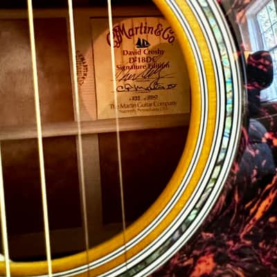 Martin D18DC David Crosby 2002 - NOS image 3