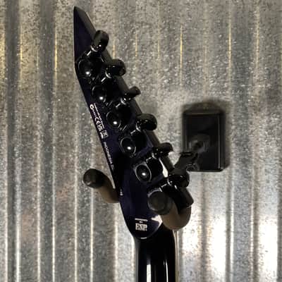 ESP LTD MH-1000 Evertune Flame Charcoal Burst Guitar MH1000ETFMCHB #2758 Used image 4