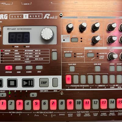 Korg Electribe-R MkII ER-1 MkII Rhythm Synthesizer 2000s - Red