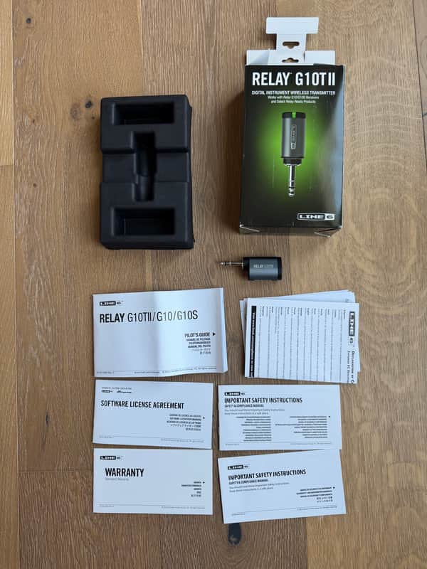 Line 6 Relay G10T II Wireless Transmitter 2021 - Black image 1