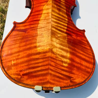Giustino Dal Canto 16.5in Viola 1973 Signed imagen 20