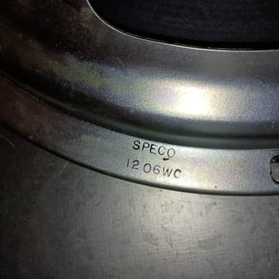 Speco 12" Alnico Speaker 1206WC 60's-ish Silver image 4