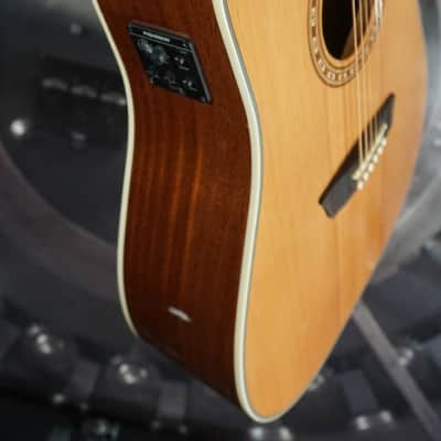 Washburn WD11SCE Acoustic Electric Guitar – Solid Spruce Top – Cutaway – Fishman 301T – w/ Gator Soft Case image 10