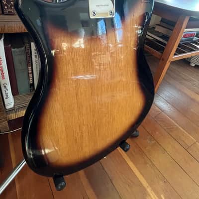 Melody Plus RD4V 1965 4 Pickup Sunburst Vintage Electric Guitar Teisco Kawai Guyatone image 4