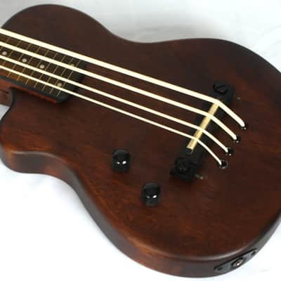 Gold Tone Solid Body Left Hand Electric Bass Guitar image 3