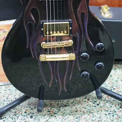 Gibson Les Paul Custom Shop Carved Flame Electric Guitar w/ Cert image 2