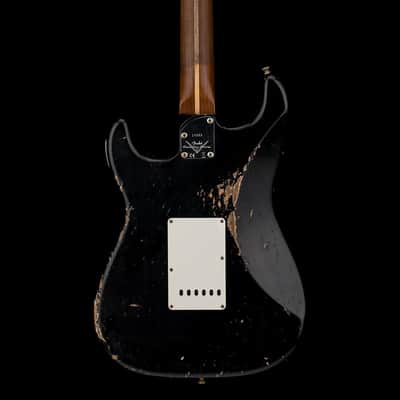 Fender Custom Shop Empire 59 Transition Stratocaster Heavy Relic - Faded Aged Black #19353 image 4