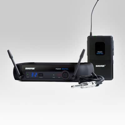 Shure PGXD14 Wireless Instrument System (Band X8: 902 - 928 MHz) 2022 - Present - Black image 1