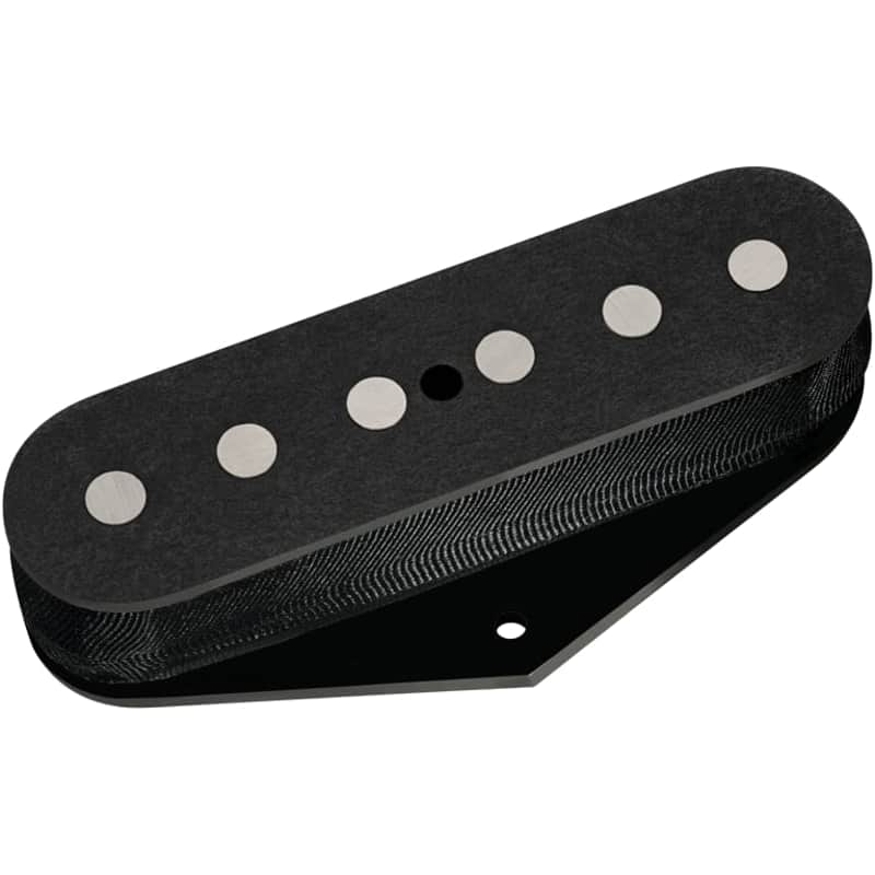 DiMarzio DP418BK - Area T Hum Canceling Single Coil Bridge - Black image 1
