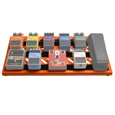 Gator Cases GPB-BAK-OR Large Orange Aluminum Pedal Board with Carry Bag image 6