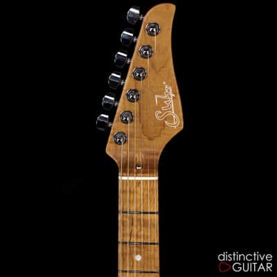 Suhr Standard Custom - Trans Green Flame Top image 6