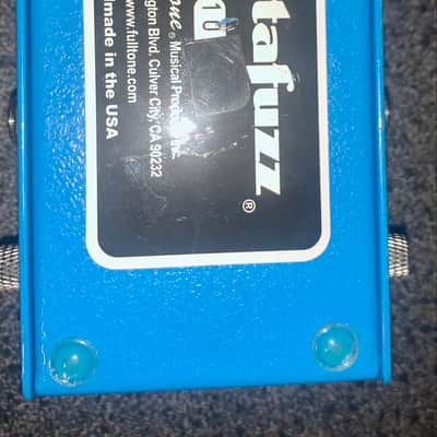 2015 Fulltone octafuzz effects pedal for electric guitar made in the USA - Blue image 8