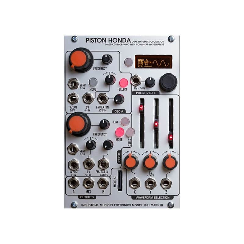 Industrial Music Electronics Piston Honda MK3 Eurorack Wavetable Oscillator Module image 1