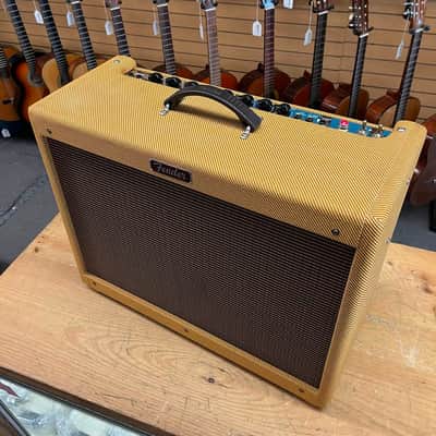 Fender Blues Deluxe Reissue 1x12 Tweed Guitar Tube Combo Amp - Tweed image 2