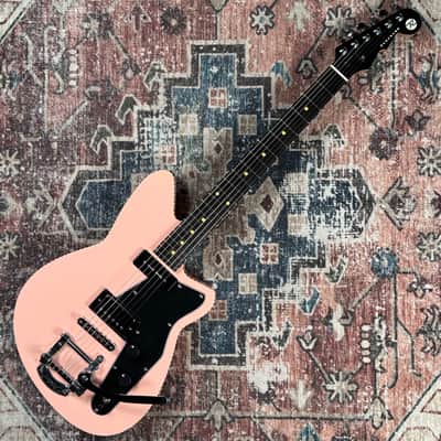 Reverend Rick Vito Soul Agent Orchid Pink Electric Guitar W/ Original Box & Case Candy! image 3