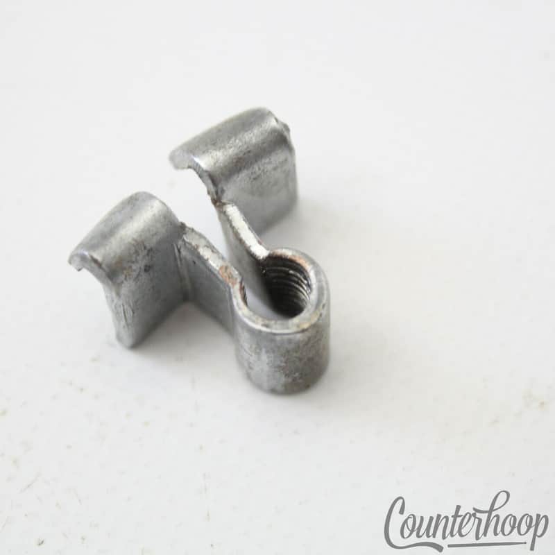 Gretsch Tension T-Rod Clip Thread Single-Tension Rim Floor/Tom/Snare Drum Chrome image 1
