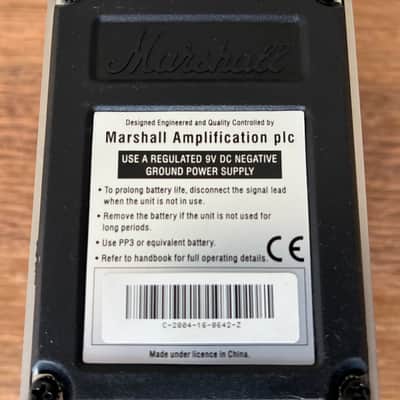 Marshall SV-1 Supervibe Chorus Vibrato Pedal 2004 - Silver image 9