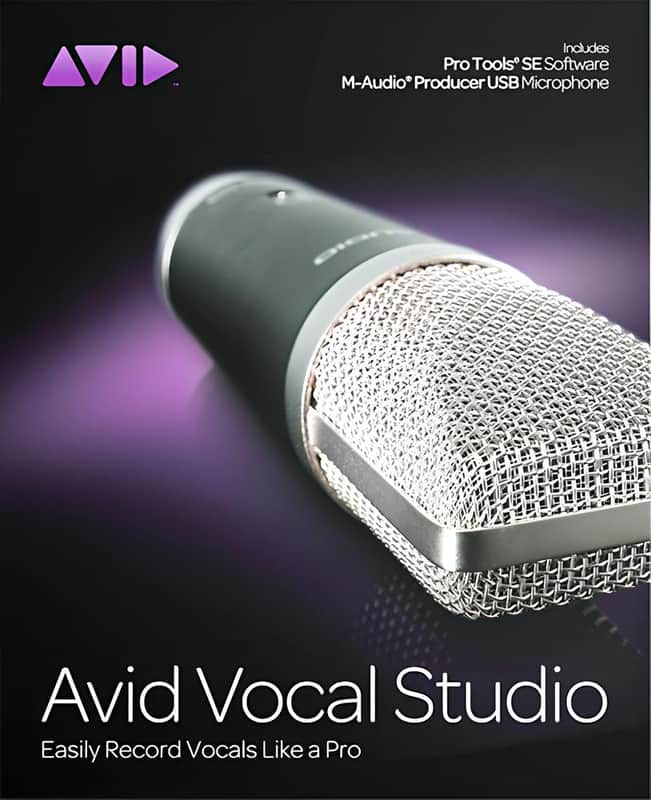 Avid Vocal Studio M-Audio Producer USB Microphone image 1