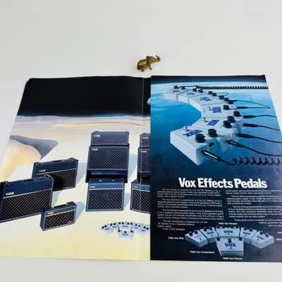 Vox "Born Out of Rock" Amplifier Brochure 1980 image 4