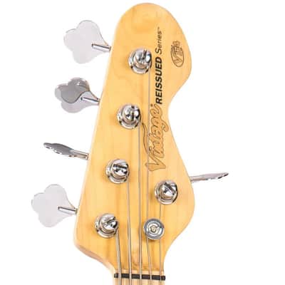 Vintage VJ75MBK Reissued Bass Black image 9