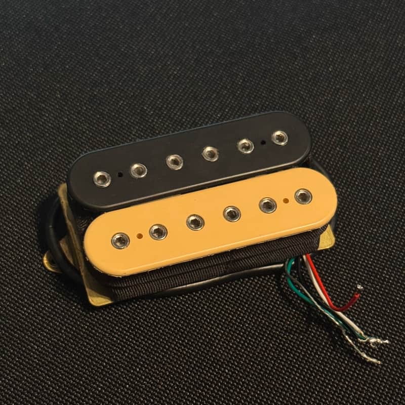 DiMarzio DP100BC Super Distortion Humbucker 2010s Black and Cream image 1