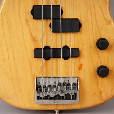 Fender American Deluxe Precision Bass Plus - 1991 - Natural Ash image 5