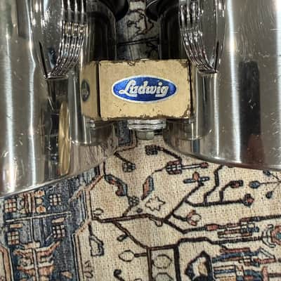 Ludwig Stainless Steel 6" and 8" Bongos image 2