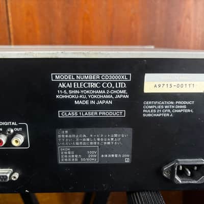 Akai CD3000XL Ver1.54 16 bit stereo digital sampler New LCD Backlight image 8