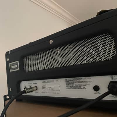 Laney LA30BL Black Country Custom 30-Watt Guitar Amp Head 2018 - Present - Black / Salt & Pepper Grille image 6