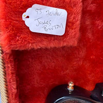 Fender James Burton US Signature Telecaster 1990 - 2006 - Black with Gold Paisley image 19