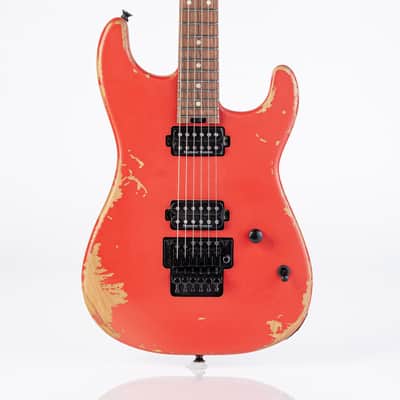 Charvel Pro-Mod Relic San Dimas Style 1 HH FR PF Weathered Orange image 4