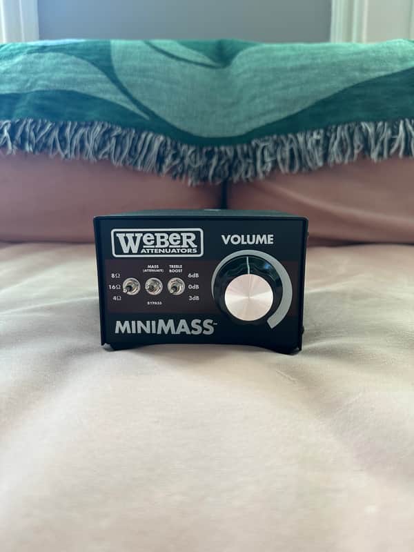 Weber MiniMass 50-Watt Attenuator 2010s - Black